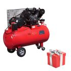 Двухступенчатые ременные поршневые компрессоры