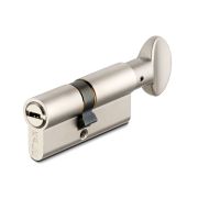 Цилиндровый механизм с вертушкой 164 BM/100 (40+10+50) mm никель 5 кл.