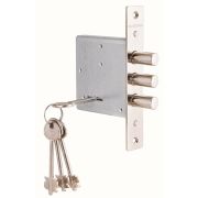 Замок врезной сувальдный ЗВ 10.01 (без отв. планки), 4 кл. /128:3930/