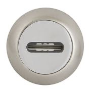 Накладка на сувальдный замок SC.R.RM54 (SC RM) SN/CP-3 матовый никель/хром