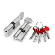 Цилиндровый механизм (D-PRO502/70) D-PRO5002Knob70(30+10+30) CP хром 5Key