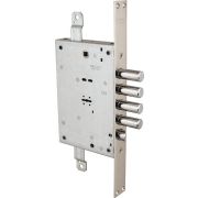 Замок врезной сувальдный с защёлкой 3D KEY 3D.771 S (левый), ключ 40 мм