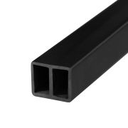 Терморазрыв (спейсер) для термодверей 20х24 мм, черный, длина 3 м