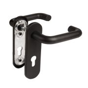 Ручка дверная FP.DH172.0433 NE (B2B)  (9x140) с пружиной BL-24 черный