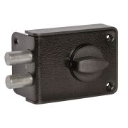 Замок накладной RL 131 (черный)