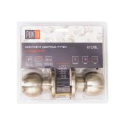 Ручка защелка DK672/BL SN-ET (кл./фик.) мат.никель