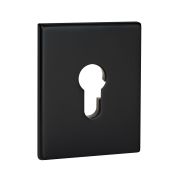 Накладка на цилиндр ESC.C.TRG/K.486 BL-24 чёрный (1 шт.)