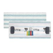 Моп UNI JUNIOR TTS микрофибра белая в зелёную полоску Артикул: 0000A510V