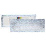 Моп TTS Soft Striat, с карманами для влажной уборки, микрофибра, 40 см., белый-синий Артикул: 0000E310B