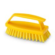 Igeax Щётка с держателем, 155 мм, жёсткий ворс, жёлтая Артикул: 1015YT