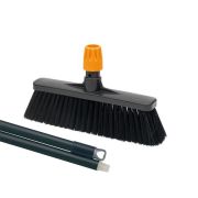 Igeax Щётка PRO SOFT для пола, с рукояткой 130 см, диаметр 24 мм, черная Артикул: 134/CIND