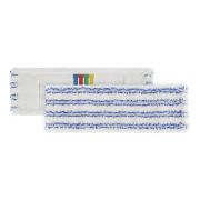 Моп TTS Wet Disinfection soft band, микрофибра, белый с синими полосками, 50 см, с карманами Артикул: 0000A120B