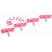 Крючок Vikan к настенным креплениям арт. 1017 и 1018, 120 мм, 4 шт. Артикул: 10161