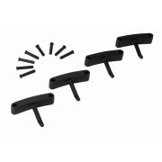 Крючок Vikan к настенным креплениям арт. 1017 и 1018, 140 мм, 4 шт. Артикул: 10169