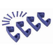 Резиновый зажим Vikan к настенным креплениям арт. 1017 и 1018, 120 мм, 4 шт. Артикул: 10198