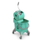 Ведро с отжимом TTS Pile Dry, 30 л., зеленое, на колесах Артикул: 0V066470