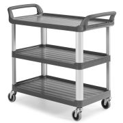 Сервисная тележка TTS Shelf 3700E — с тремя полками, 98x50x111 см, серая Артикул: 0F003700E