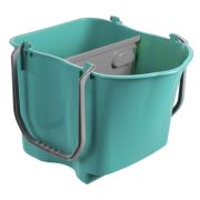 Ведро TTS 28 л., зеленое, с разделителем Артикул: 00003515