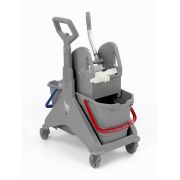 Уборочная тележка TTS Nickita Tec, отжим Tec, боковая ручка, двухведерная (25+25л) Артикул: 00006161DEE