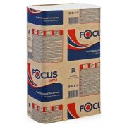 Бумажные полотенца Focus в листах Focus Extra белые однослойные (12 пачек x 250 листов) Артикул: 5044994