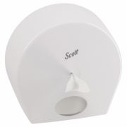 Диспенсер Kimberly-Clark SCOTT® CONTROL для туалетной бумаги - Рулон с центральной подачей / Белый /Сверхкрупный Артикул: 7046