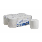 Бумажные полотенца Kimberly-Clark в рулонах Scott® Control белые однослойные (6 рулонов х 250 метров) Артикул: 6620