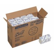 Бумажные полотенца Kimberly-Clark в пачках Scott® ScottFold белые однослойные (25 пачек х 175 листов) Артикул: 6633