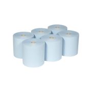 Бумажные полотенца Kimberly-Clark в рулонах Scott® XL синие однослойные (6 рулонов х 354 метров) Артикул: 6688