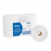 Туалетная бумага Kimberly-Clark в больших рулонах Kleenex Jumbo Roll двухслойная (6 рулонов х 190 метров) Артикул: 8570