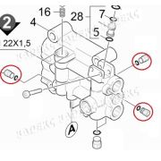 Karcher Пробка M10 x 1 Артикул: 5.411-161
