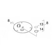 Karcher КРЫШКА НАПОРНОГО РЕЗЕРВУАРА HDS Артикул: 4.654-218.0