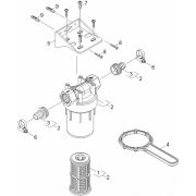 Монтажные комплекты для моек высокого давления Karcher Монтажный комплект водяного фильтра Артикул: 2.209-806.0