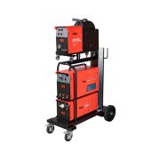 Полуавтомат сварочный FUBAG INMIG 500 T DW SYN PULSE + подающий механизм DRIVE INMIG DW SYN PULSE + горелка FB 500 3 м + блок жидкостного охлаждения Cool 70 + тележка для аппаратов + шланг-пакет 5 метров 70 мм2 14 pol с жидкостным охлаждением