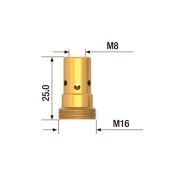 FUBAG Адаптер контактного наконечника M8*25 мм (2 шт.) блистер