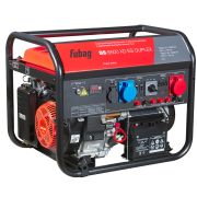 Бензиновый генератор FUBAG BS 8500 XD ES DUPLEX + Комплект колес и ручек + Моторное масло Fubag Extra в ПОДАРОК