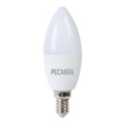 Лампа светодиодная РЕСАНТА LL-R-C37-7W-230-3K-E14