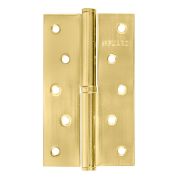 Петля съемная IN5430SL-BL SB левая (413/BL-5 125x75x2,5) мат. золото БЛИСТЕР