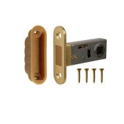 Защелка врезная магнитная ML50-8 SSG-39 сатин.золото