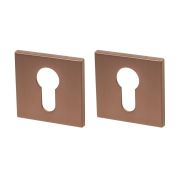 Накладка под цилиндр ET.K.YM AC-9 медь