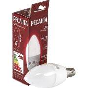 Лампа светодиодная РЕСАНТА LL-R-C37-7W-230-3K-E14