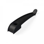 Держатель кабеля односторонний для прямого монтажа черный (20шт/уп) Промрукав