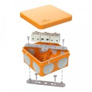 Коробка огнестойкая для о/п двухкомпонентная 60-0210-FR6.0-6 Е15-Е120 80х80х40 (1 шт/уп) Промрукав