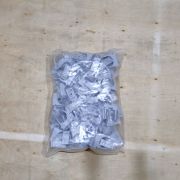 Крепеж-клипса для труб для монтажного пистолета серая д25 (100шт/уп) Промрукав