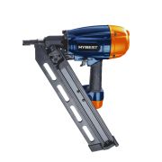 Пистолет гвоздезабивной по дереву Hybest FN34100P (пневматический, гвозди D34, магниевый)