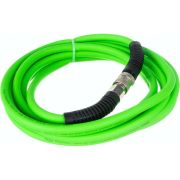 Шланг резиновый ПВХ с фитингами рапид и защитой от перегибов на концах 20 бар 6х11 мм (5 метров)