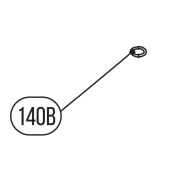 Запчасть №140B для HGSR. Уплотнительное кольцо