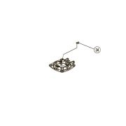 Запчасть №34 для Hybest GSR40A. Зажим