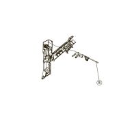 Запчасть №76 для Hybest GSR40A. Штифт для держателя баллона