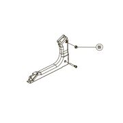 Запчасть №89 для Hybest GSR40A. Гайка М6