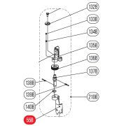 Запчасть №210B для HGSR. Механизм регулировки в сборе